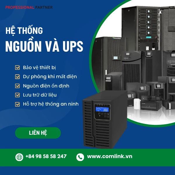 Giải pháp hệ thống nguồn và UPS