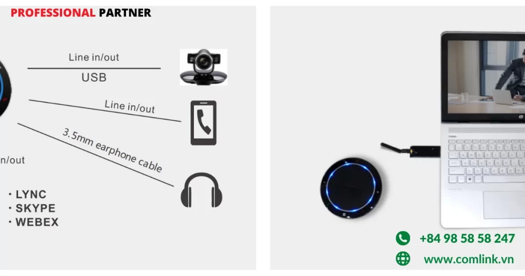 Sơ đồ đấu nối Loa Mic tích hợp S210