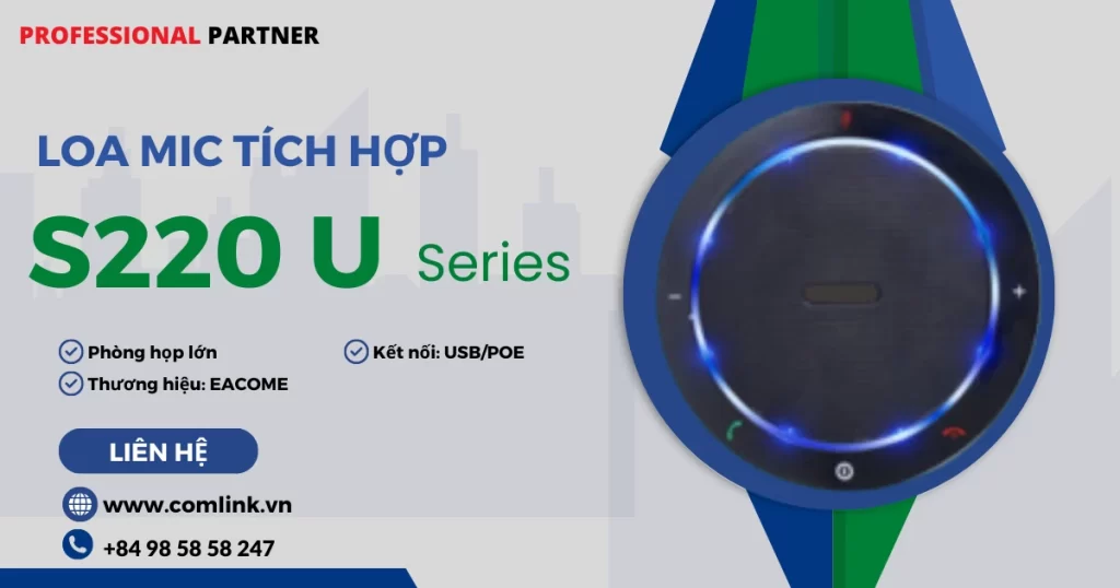Loa Mic Tích hợp S220U Eacome