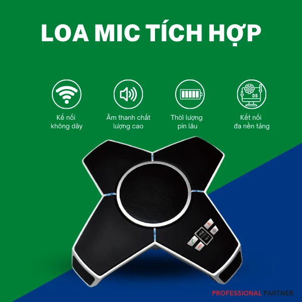 Thiết bị Âm thanh dùng cho họp trực tuyến