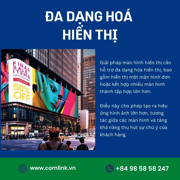 đa dạng hoá hiển thị