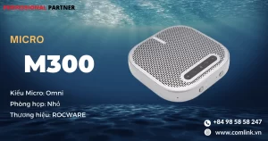 Loa Mic tích hợp M300 Rocware Omni Bluetooth