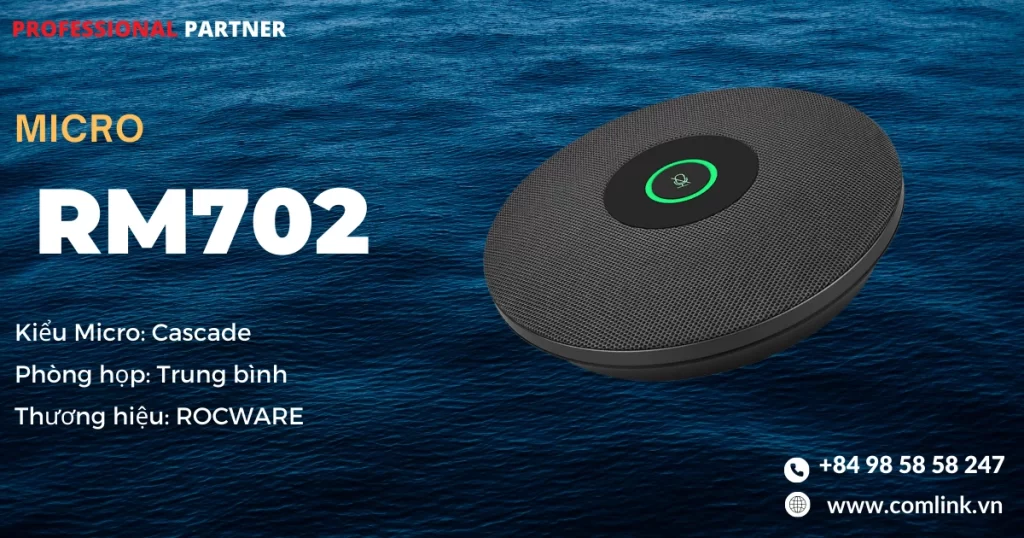 Loa Mic tích hợp RM702 Rocware Cascade