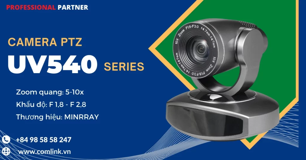 Camera UV540 Minrray FHD PTZ