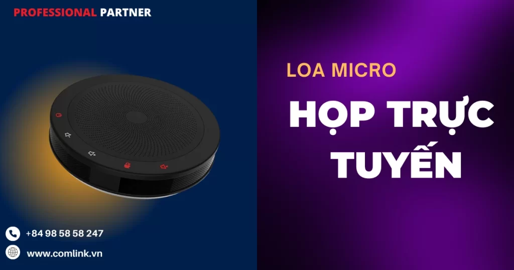 Loa Micro Họp trực tuyến