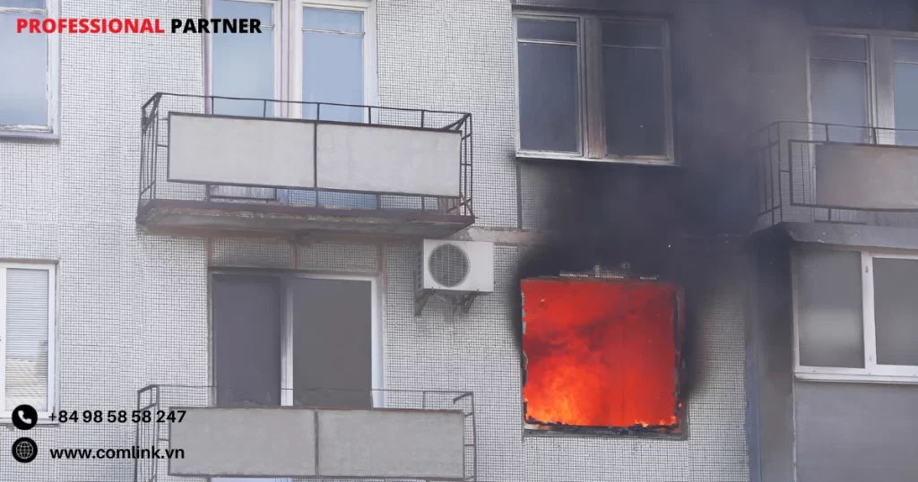 Gọi cứu hỏa để thông báo vị trí