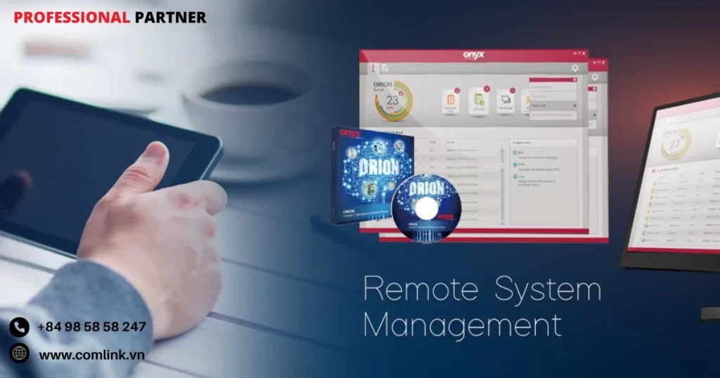 Chức năng chính của phần mềm Orion