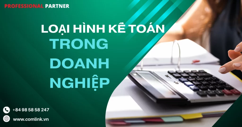 Các loại hình kế toán trong doanh nghiệp