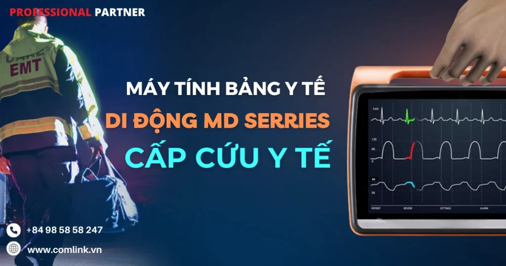 Máy tính bảng y tế di động dịch vụ cấp cứu EMS