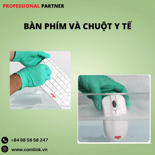 Bàn phím và chuột y tế