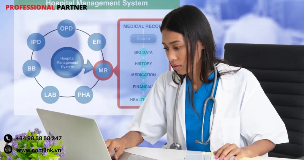 Nhân viên quản lý bệnh viện