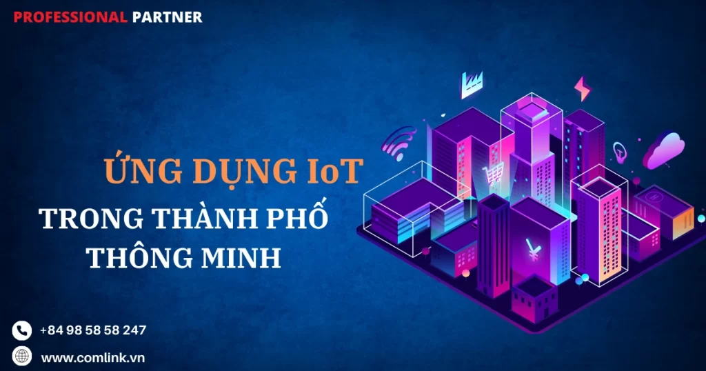 Ứng dụng IoT trong thành phố thông minh