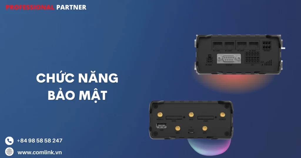 Chức năng bảo mật