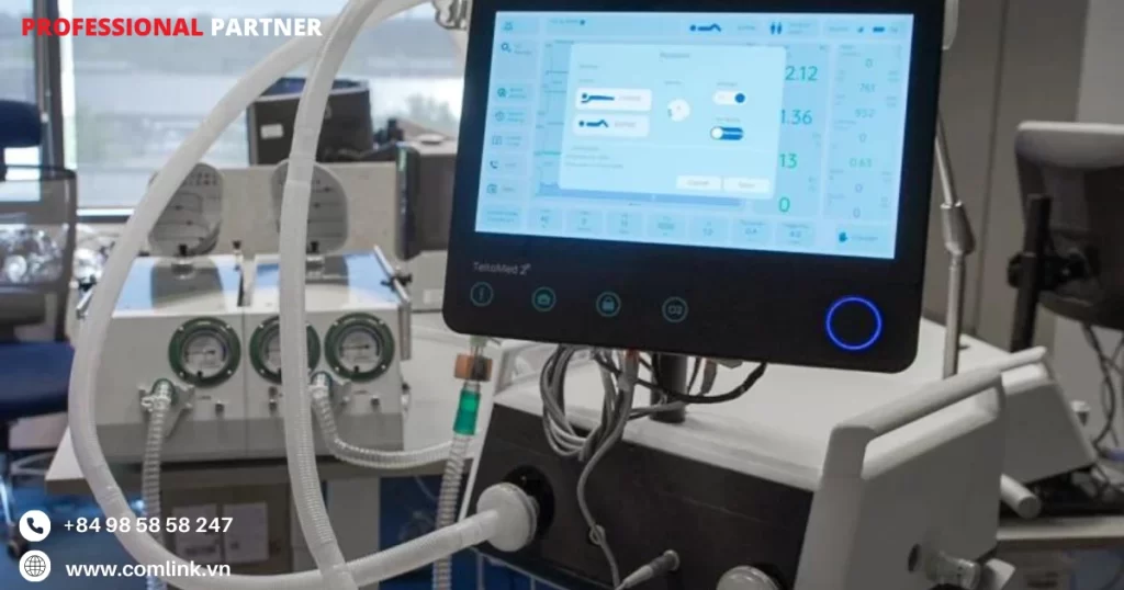 Lợi ích giám sát máy thở TELTOMED từ xa