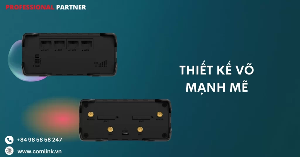 Thiết kế vỏ mạnh mẽ