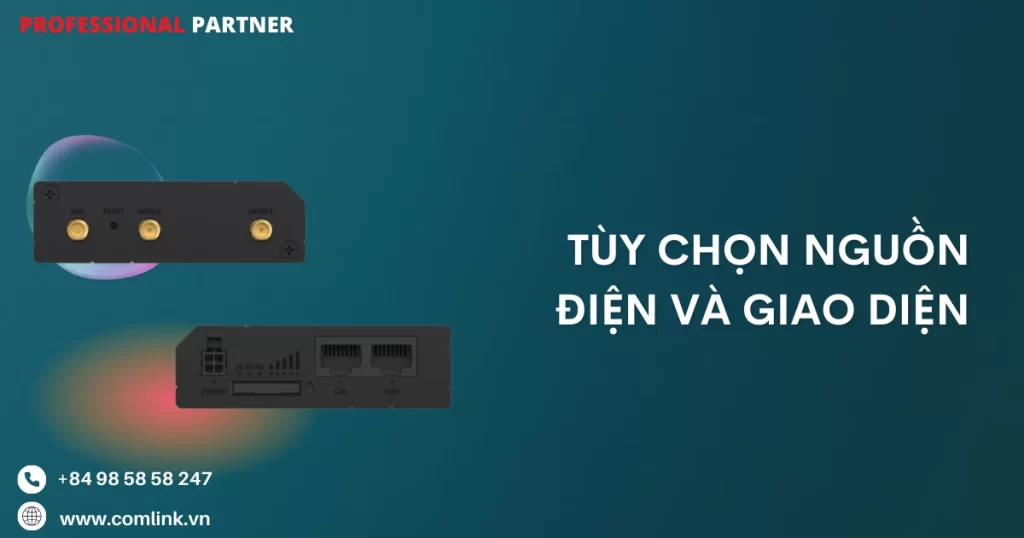 Tùy chọn nguồn điện