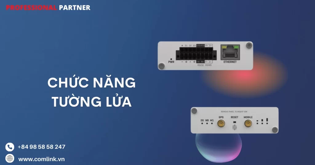 Chức năng tường lửa