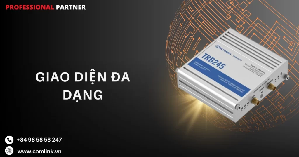 Giao diện đa dạng