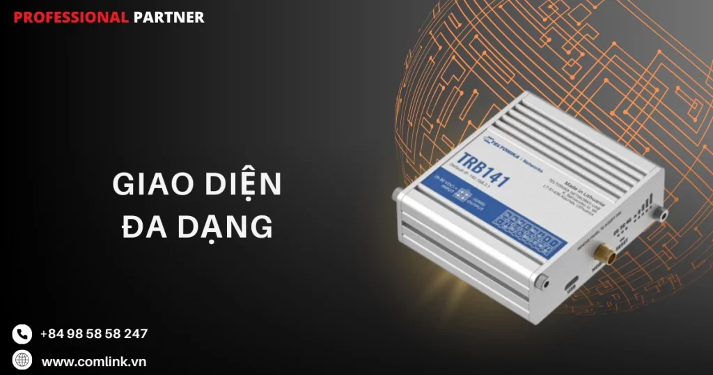 Giao diện đa dạng