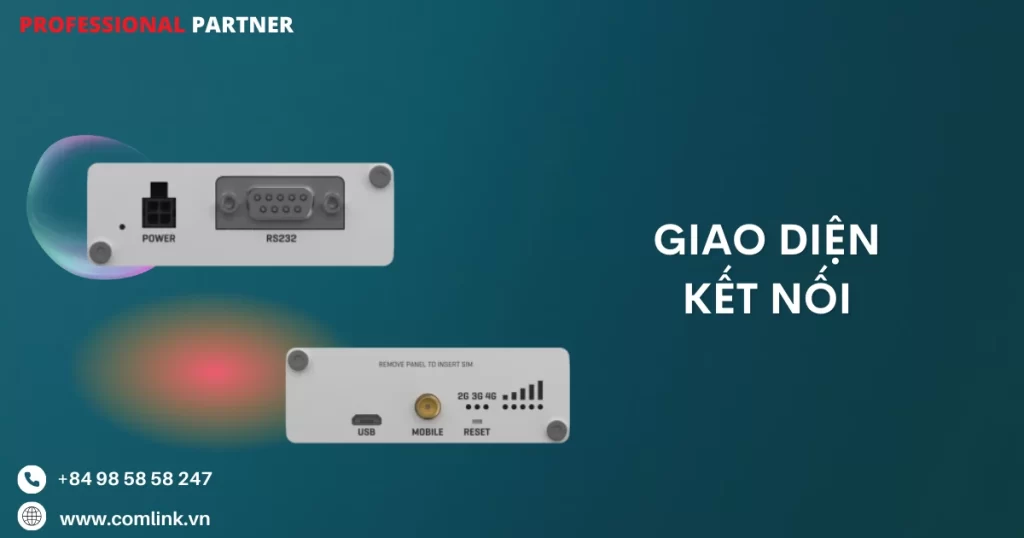 Giao diện kết nối