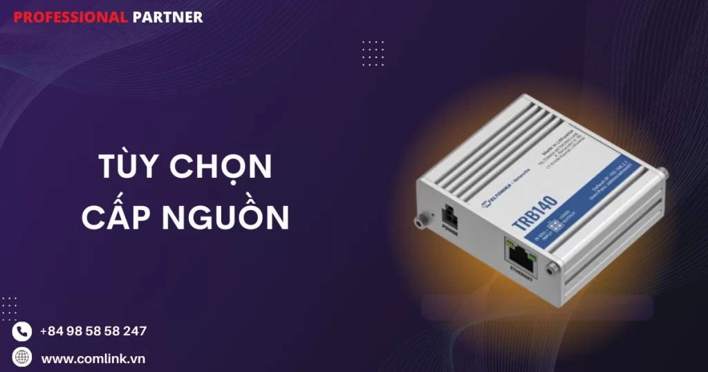 Tùy chọn cấp nguồn