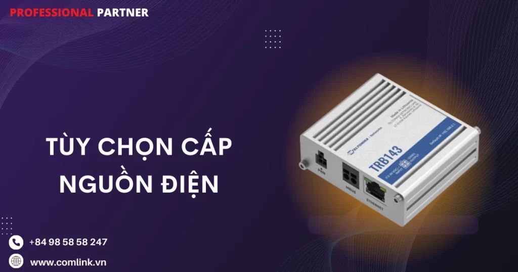 Tùy chọn cấp nguồn