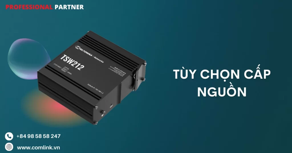 Tùy chọn cấp nguồn