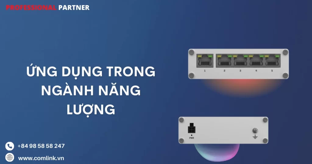 Ứng dụng trong ngành năng lượng