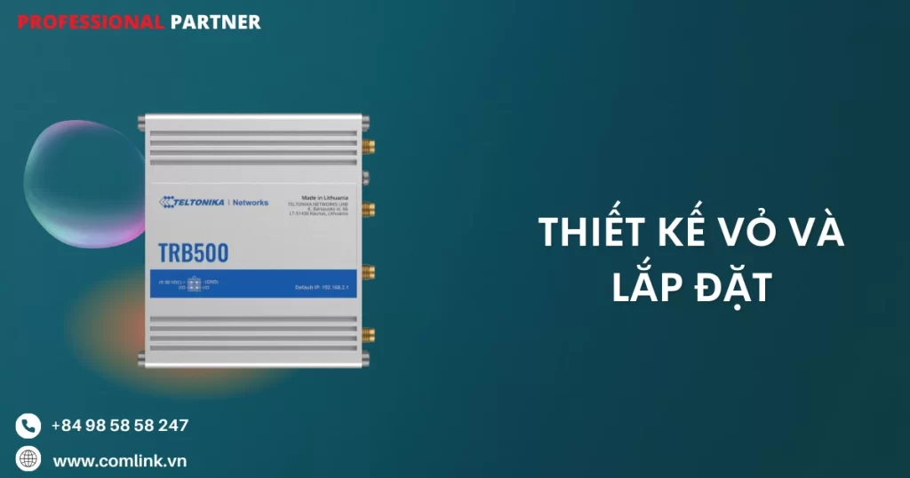 Vỏ và lắp đặt