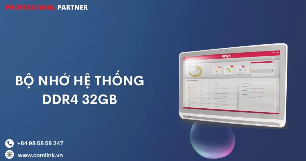 Bộ nhớ hệ thống DDR4 32Gb