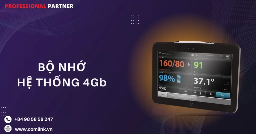 Bộ nhớ hệ thống 4Gb