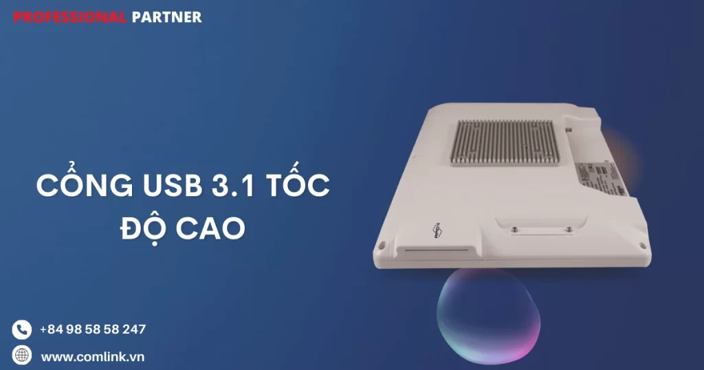 Cổng USB 3.1 tốc độ cao