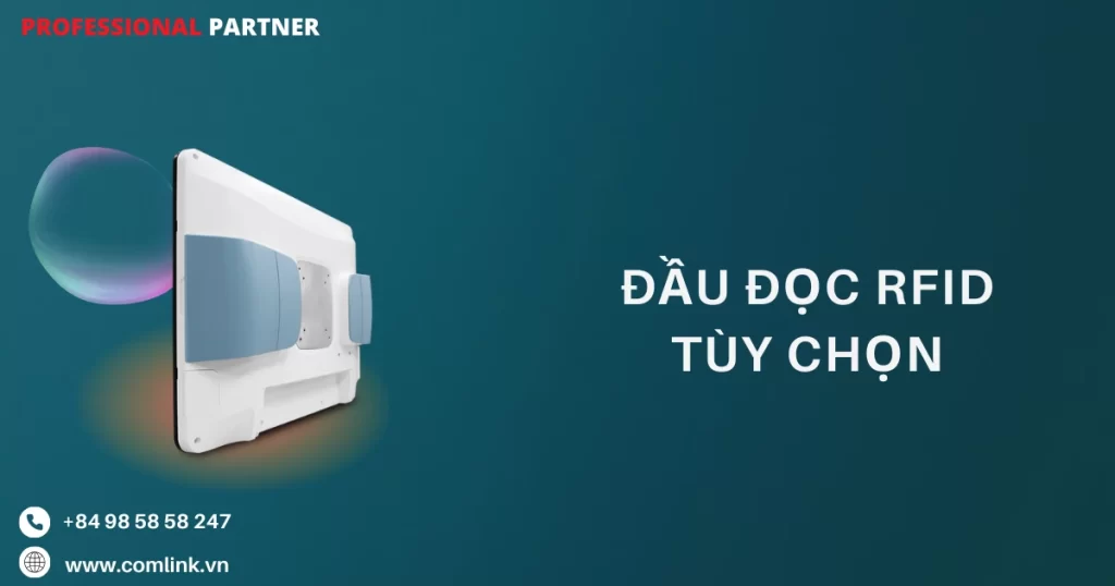 Đầu đọc RFID tùy chọn