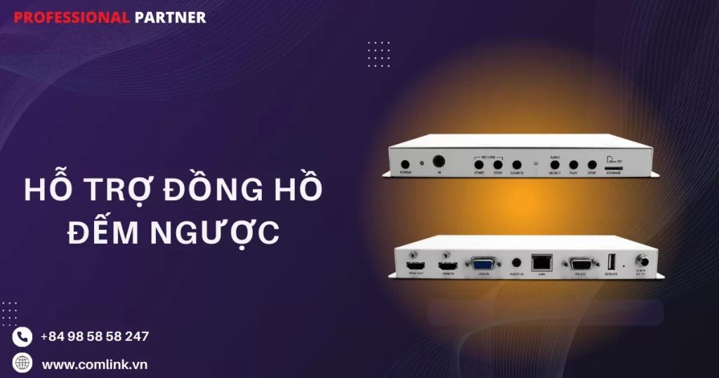 Hỗ trợ đồng hồ đếm ngược