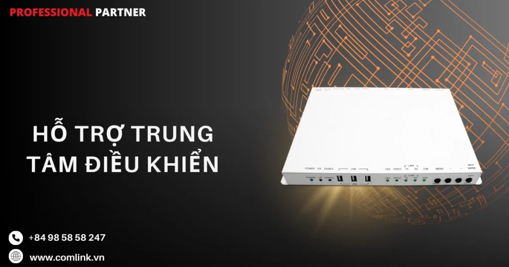 Hỗ trợ trung tâm điều khiển