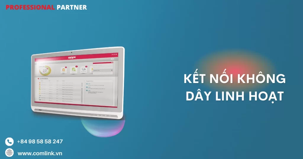 Kết nối không dây linh hoạt