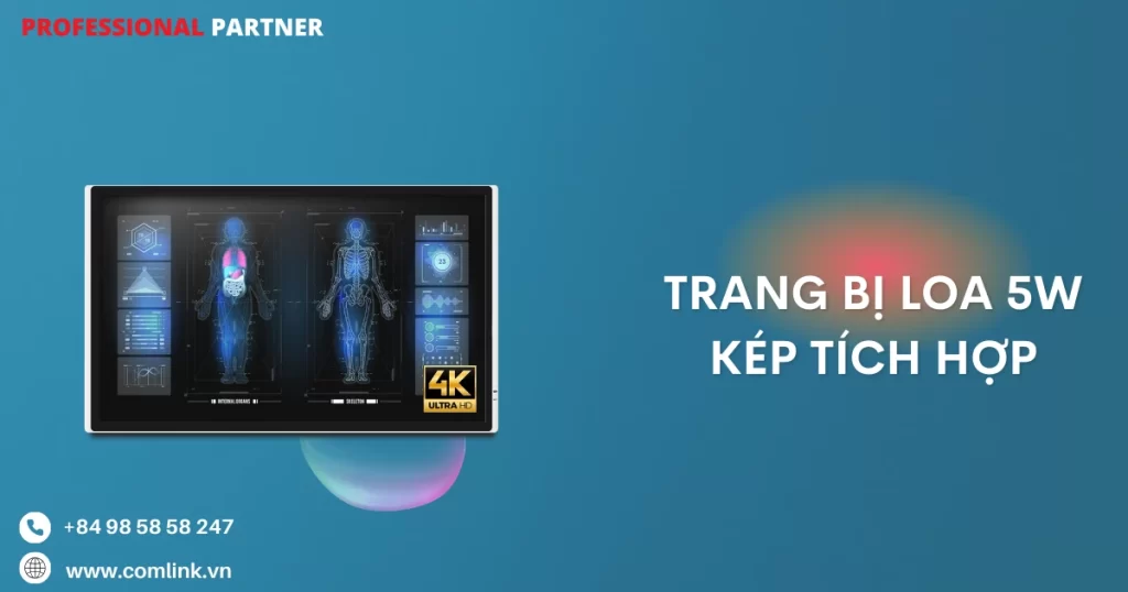 Loa 5W kép tích hợp