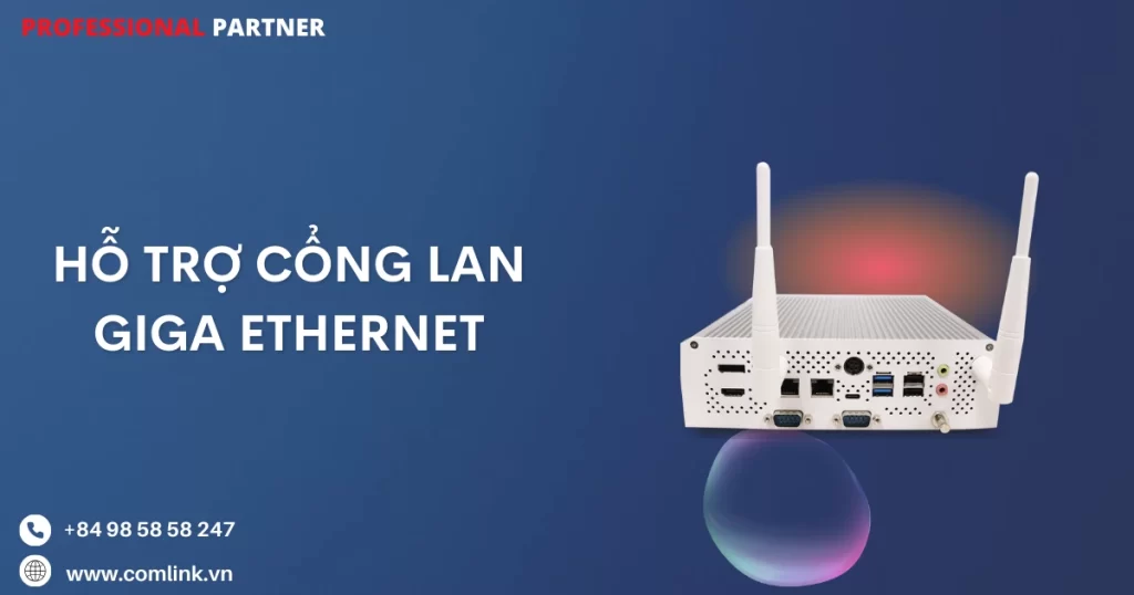 Hỗ trợ cổng LAN kép