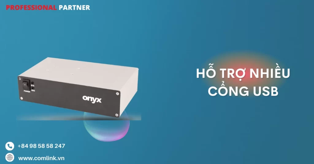 Hỗ trợ nhiều cổng USB