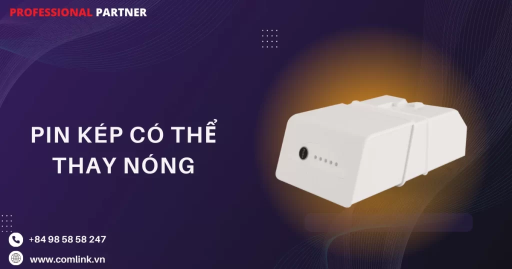 Kiến trúc pin kép có thể thay nóng