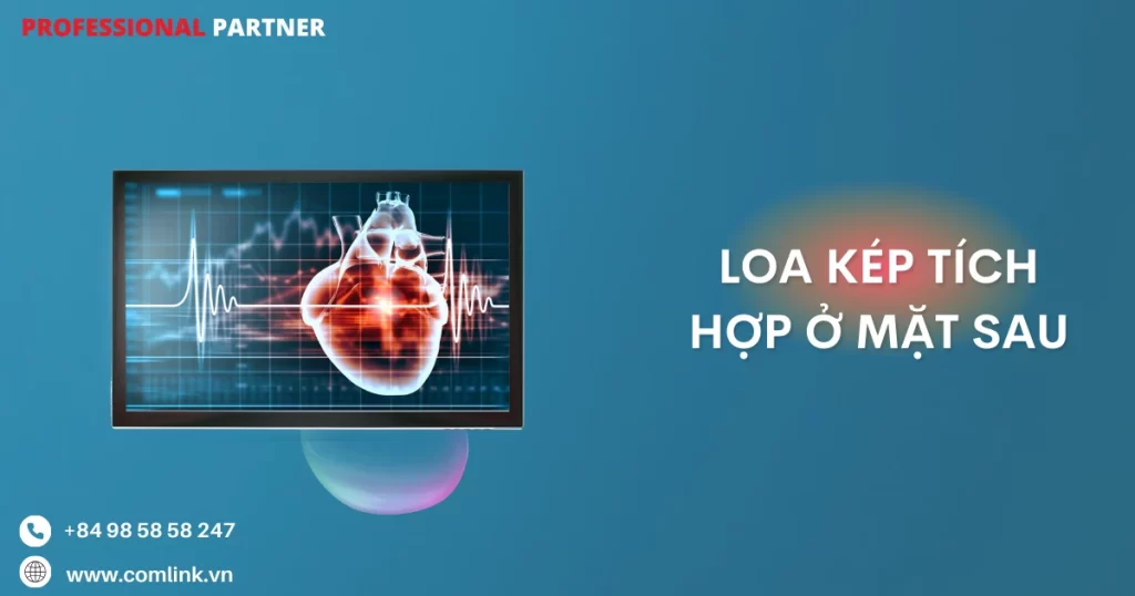 Loa kép ở mặt sau