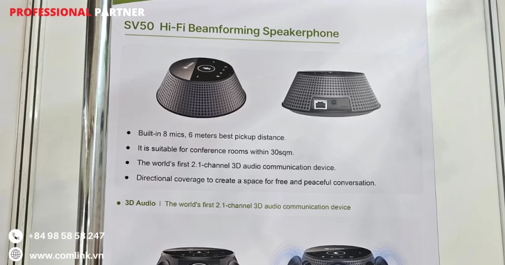 Beamforming Speakerphone