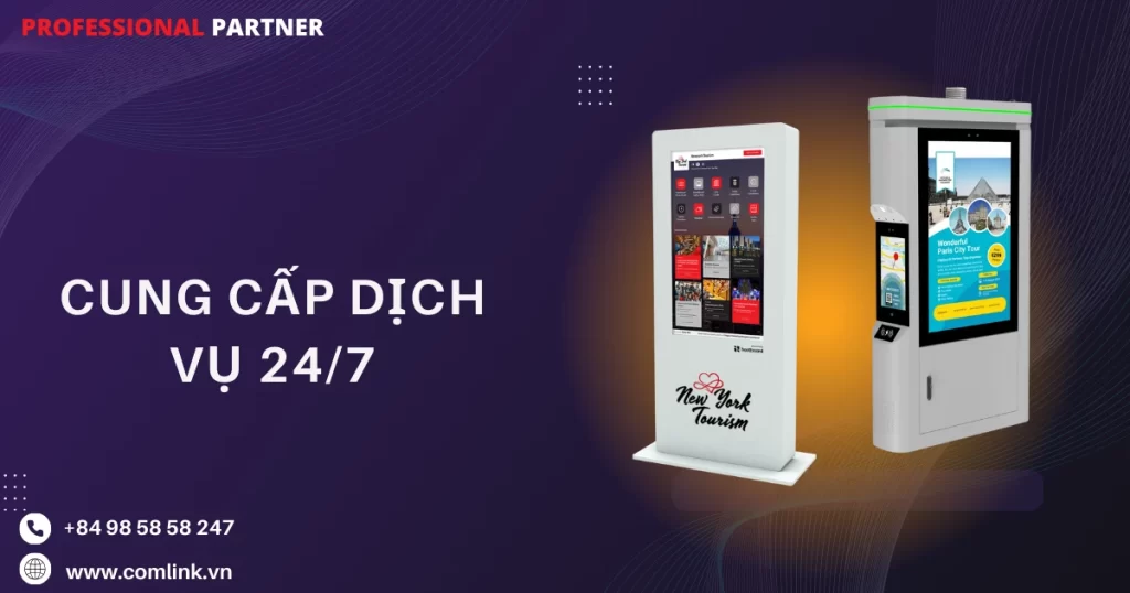 Cung cấp dịch vụ 24/7