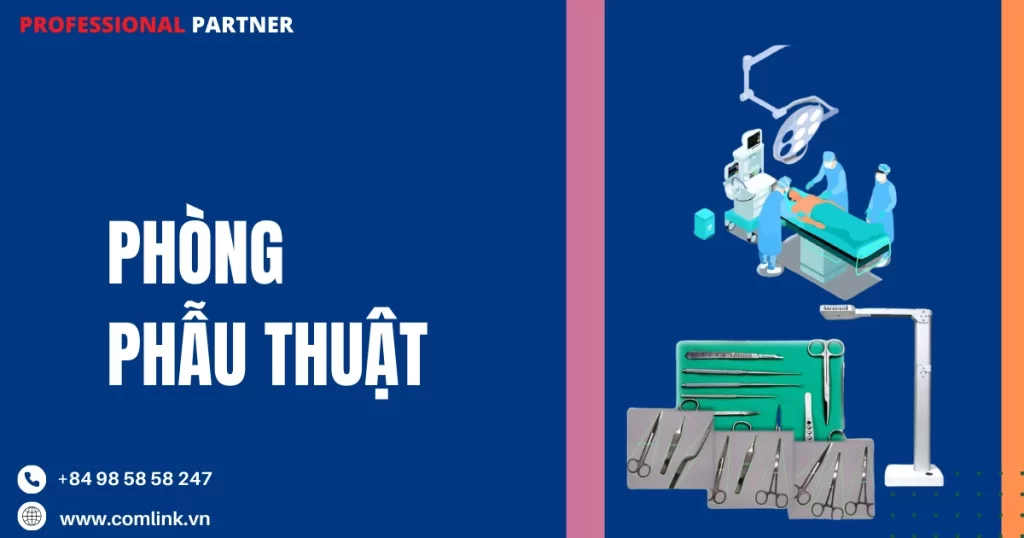 Ứng dụng cho phòng phẫu thuật