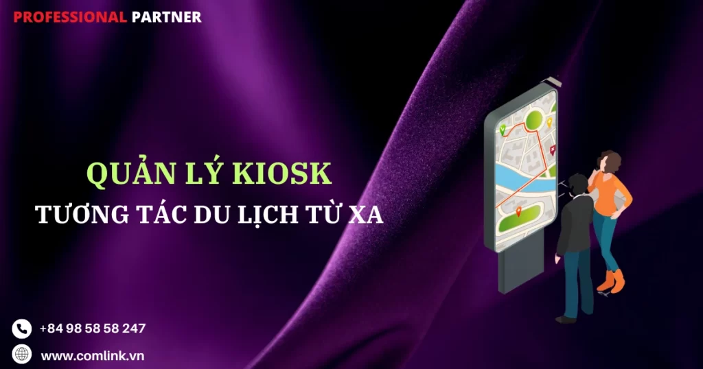 Bảo mật dữ liệu kiosk tương tác du lịch