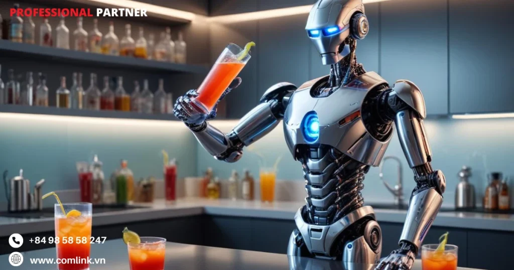 Chuyển đổi dự phòng Wan cho robot pha chế