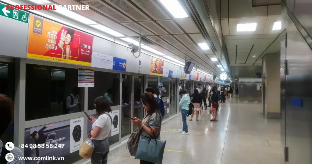 Giải pháp đếm hành khách hoạt động thế nào