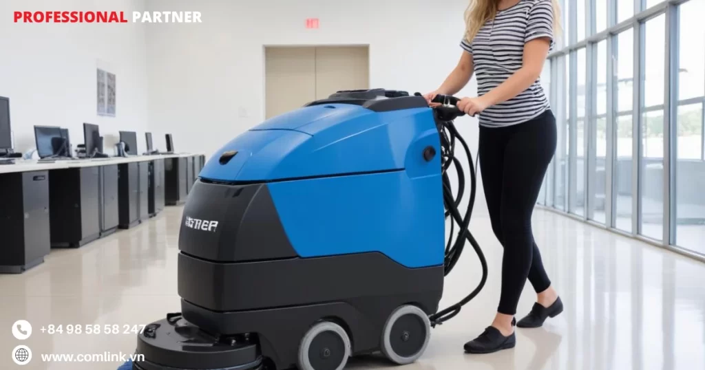 Máy chà sàn tự động Ride