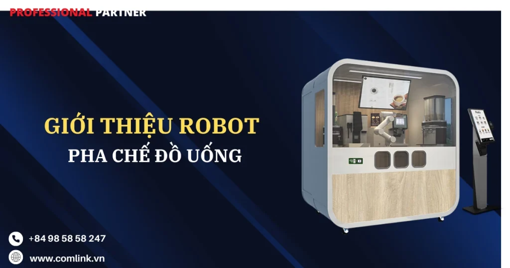 Robot pha chế đồ uống