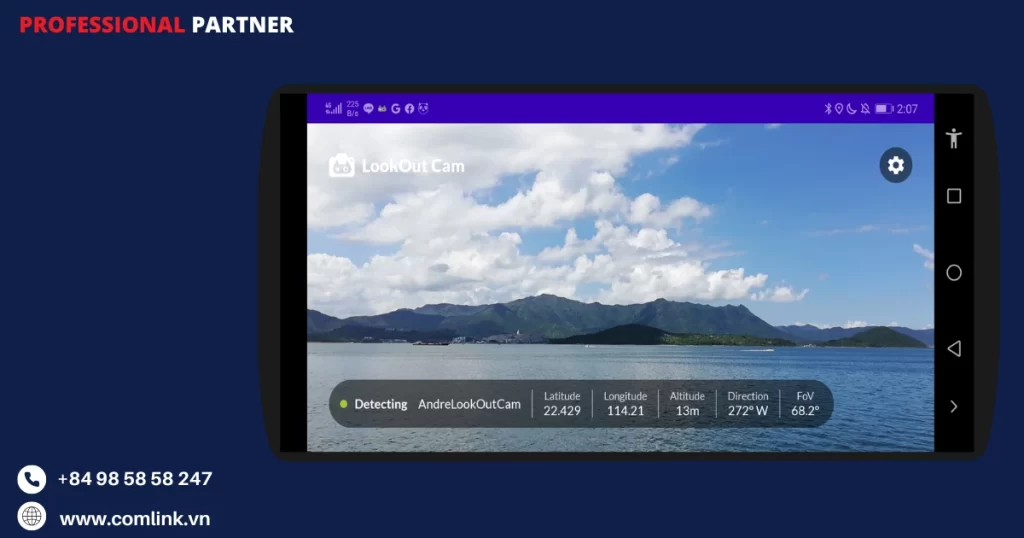 Ứng dụng LookOut Cam